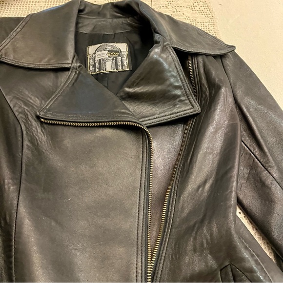 Vintage Simard & Voyer lamb skin genuine leather jacket , Sz S - Picture 17 of 17